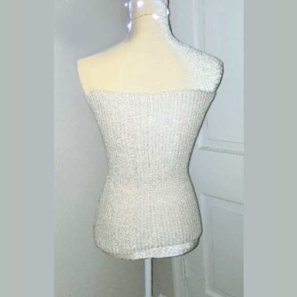 Soft Knit Cream Tube Top by H&M - Picture 3 of 6